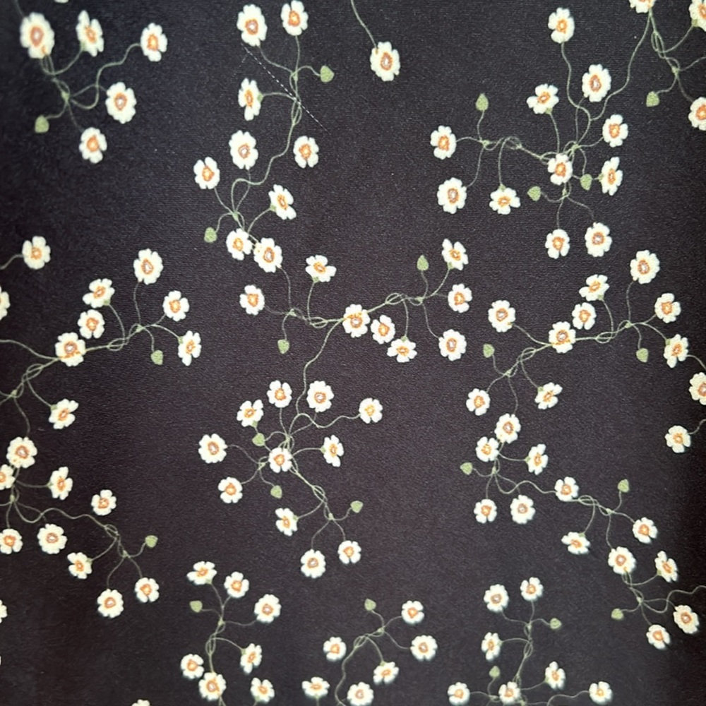 Urban Outfitters Floral Satin Midi Skirt - Picture 2 of 3